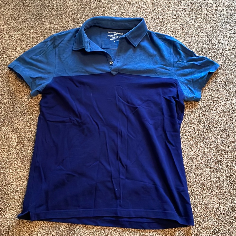 Banana Republic organic cotton Polo
